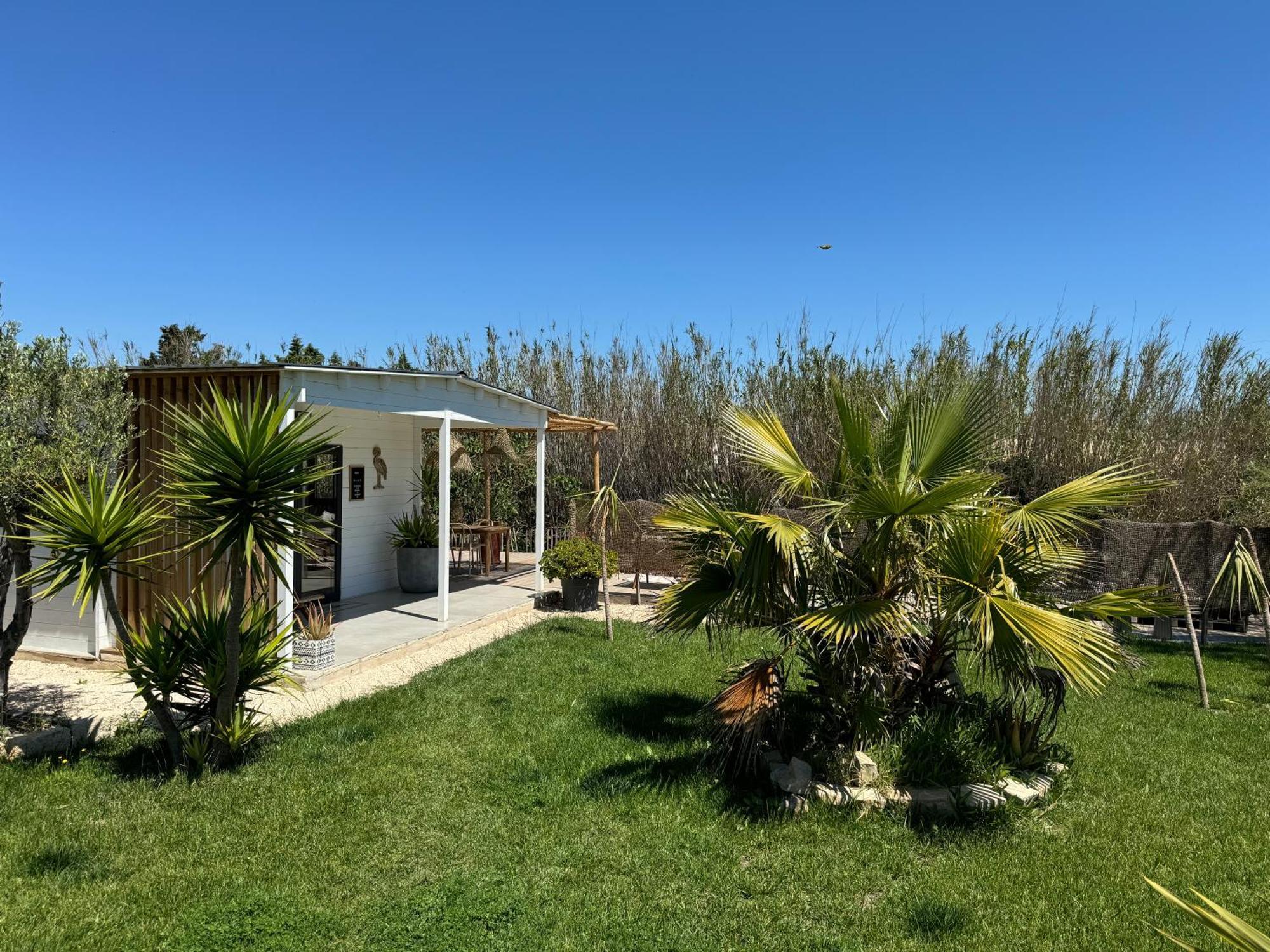 סן-מארי-דה-לה-מאר Cabane Le Flamant Avec Jardin, Piscine Et Parking מראה חיצוני תמונה
